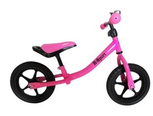 Балансировочный велосипед R1 R- Sport, розовый цена и информация | Балансировочные велосипеды | 220.lv