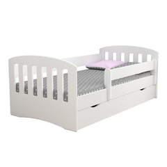 Детская кровать Selsey Pamma, 80x180 см, белая цена и информация | Детские кровати | 220.lv