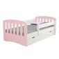 Bērnu gulta Selsey Pamma, 80x180 cm, balta/gaiši rozā цена и информация | Bērnu gultas | 220.lv