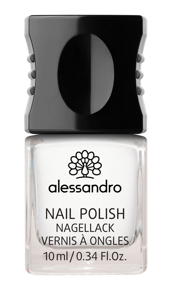 Nagu Laka Alessandro Nail Polish White Honeymoon, 10ml cena un informācija | Nagu lakas, stiprinātāji | 220.lv