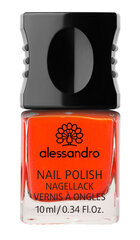 Nagu Laka Alessandro Nail Polish Orange Red, 10ml cena un informācija | Nagu lakas, stiprinātāji | 220.lv