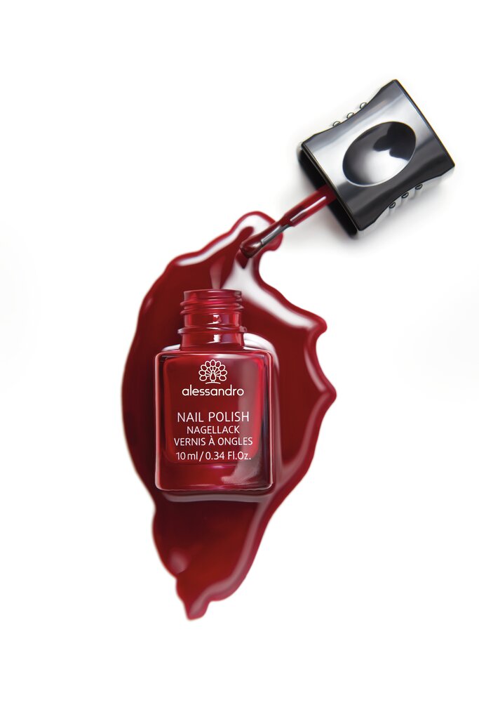 Nagu Laka Alessandro Nail Polish Velvet Red, 10ml cena un informācija | Nagu lakas, stiprinātāji | 220.lv