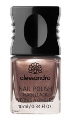 Лак для ногтей Alessandro Nail Polish Brown Metallic, 10 мл цена и информация | Лаки для ногтей, укрепители | 220.lv