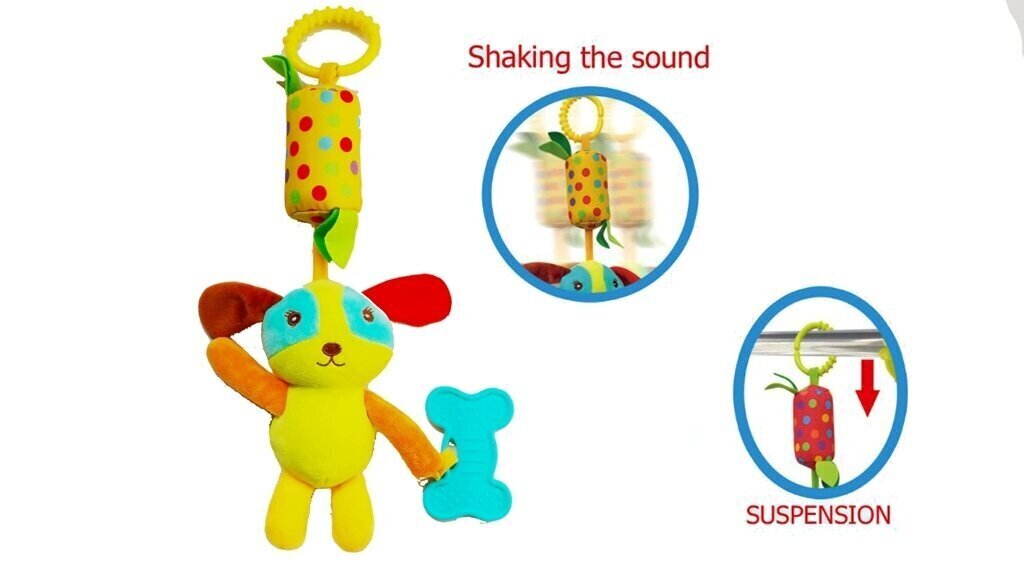 Piekarināmā plīša mūzikas rotaļlieta Kucēns cena un informācija | Rotaļlietas zīdaiņiem | 220.lv