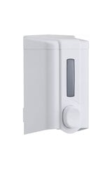 Дозатор для жидкого мыла Vialli, 0.5 л, белый цена и информация | Аксессуары для ванной комнаты | 220.lv