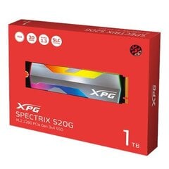 ADATA XPG Spectrix S20G цена и информация | Внутренние жёсткие диски (HDD, SSD, Hybrid) | 220.lv