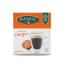 Кофе «Baque Long shot espresso» кофейные капсулы совместимы с «Dolce gusto®*», 10 таблеток. цена и информация | Кофе, какао | 220.lv