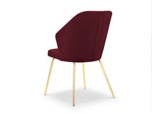 Krēsls Micadoni Home Cobra, sarkans cena un informācija | Virtuves un ēdamistabas krēsli | 220.lv