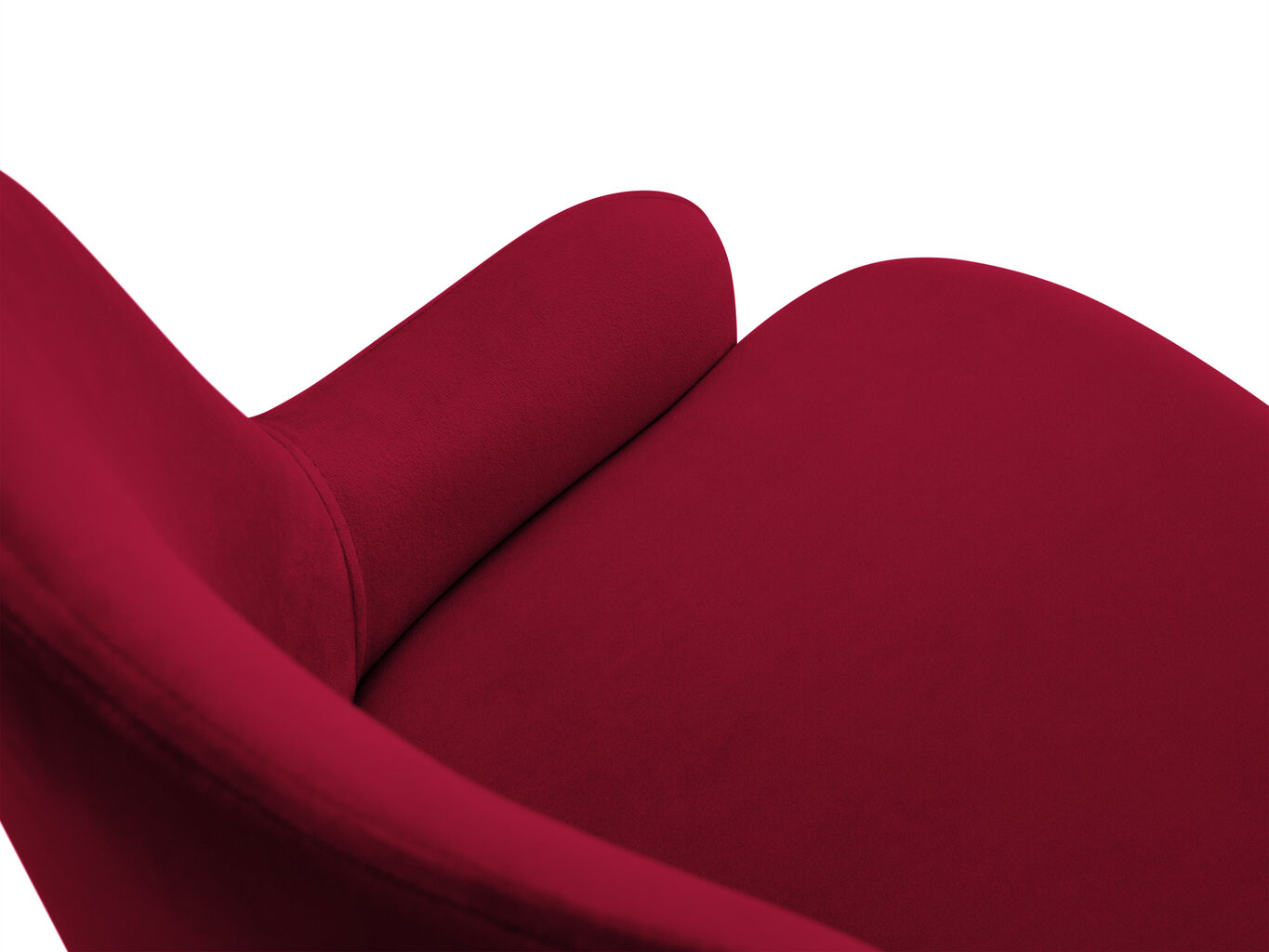 Krēsls Micadoni Home Cadiz, sarkans cena un informācija | Virtuves un ēdamistabas krēsli | 220.lv
