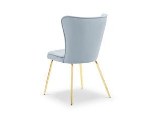 Krēsls Micadoni Home Ari, gaiši zils cena un informācija | Virtuves un ēdamistabas krēsli | 220.lv
