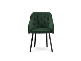 Krēsls Micadoni Home Nissi, tumši zaļš cena un informācija | Virtuves un ēdamistabas krēsli | 220.lv