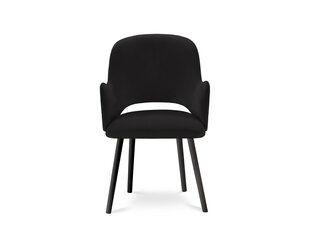 Krēsls Micadoni Home Marin, melns cena un informācija | Virtuves un ēdamistabas krēsli | 220.lv