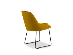 Krēsls Micadoni Home Olivine, dzeltens cena un informācija | Virtuves un ēdamistabas krēsli | 220.lv