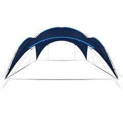 vidaXL svinību telts, 450x450x265 cm, tumši zila цена и информация | Беседки | 220.lv