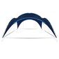 vidaXL svinību telts, 450x450x265 cm, tumši zila цена и информация | Dārza nojumes un lapenes | 220.lv