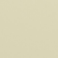 vidaXL balkona aizslietnis, 90x300 cm, krēmkrāsas audums cena un informācija | Saulessargi, markīzes un statīvi | 220.lv