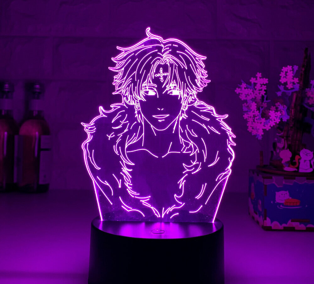 Lampa 3D Led Hunter X Hunter цена и информация | Lampas bērnu istabai | 220.lv