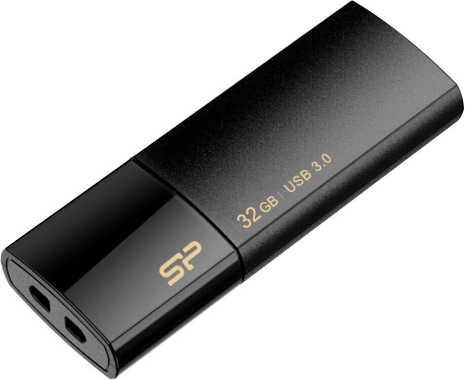 Silicon Power zibatmiņa 32GB Blaze B05 USB 3.0, melna cena un informācija | USB Atmiņas kartes | 220.lv