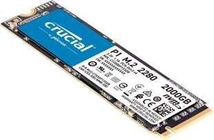 Crucial CT2000P1SSD8 cena un informācija | Iekšējie cietie diski (HDD, SSD, Hybrid) | 220.lv