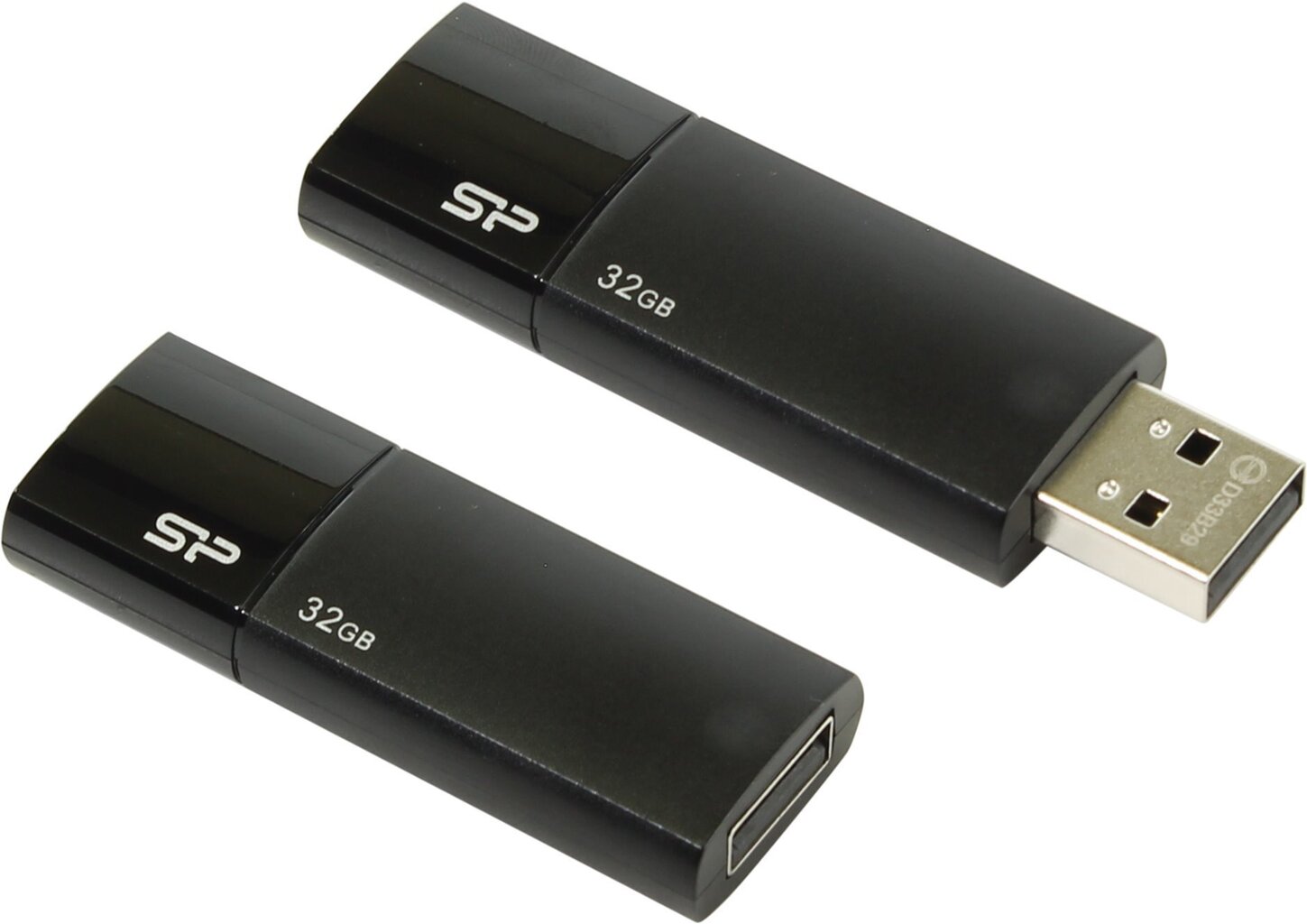 SILICON POWER 32GB, USB 2.0 FLASH DRIVE ULTIMA U05, BLACK цена и информация | USB Atmiņas kartes | 220.lv