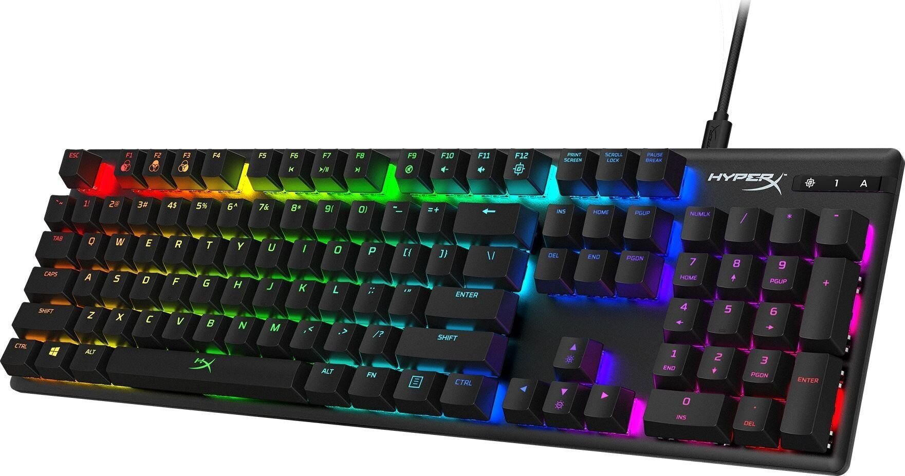 HyperX Alloy Origins RGB Aqua cena un informācija | Klaviatūras | 220.lv