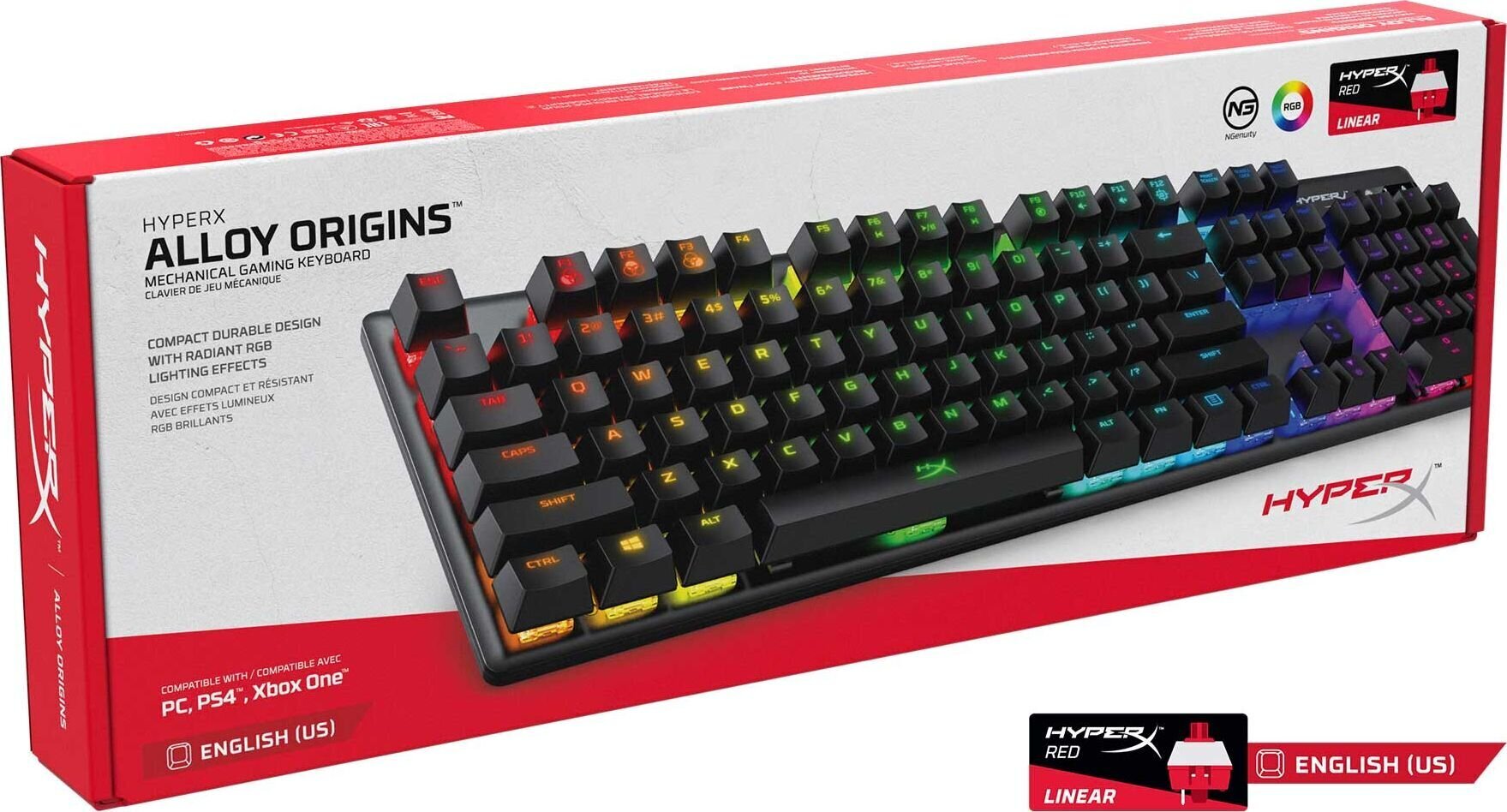 HyperX HX-KB6RDX-US cena un informācija | Klaviatūras | 220.lv