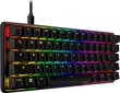 Mehāniskā tastatūra HyperX HKBO1S-RB-US / G, melna cena un informācija | Klaviatūras | 220.lv