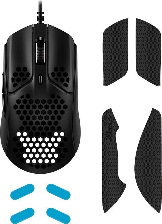 HyperX HMSH1-A-BK/G, melns цена и информация | Peles | 220.lv