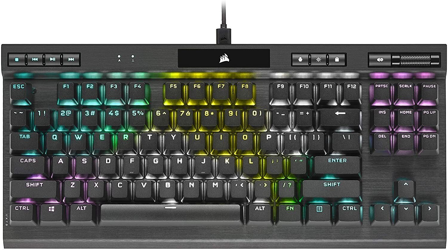 Corsair K70 RGB TKL Cherry MX Speed cena un informācija | Klaviatūras | 220.lv