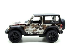 Модель автомобиля Kinsmart 2018 Jeep Wrangler Camo (Hard Top) цена и информация | Игрушки для мальчиков | 220.lv