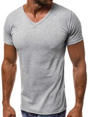 Vīriešu T-krekls "Grande", gaiši pelēks cena un informācija | Vīriešu T-krekli | 220.lv