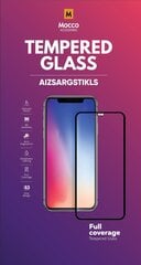 Mocco Full Face / Full Glue Tempered Glass Aizsargstikls Pilnam Ekrānam Samsung Galaxy A02S Melns cena un informācija | Ekrāna aizsargstikli | 220.lv