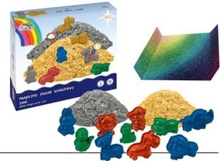 Кинетический песочный набор Fiorello Zoo, 1 кг цена и информация | Принадлежности для рисования, лепки | 220.lv