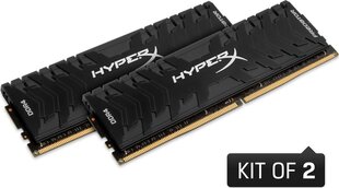 HyperX HX440C19PB4K2/16 цена и информация | Оперативная память (RAM) | 220.lv