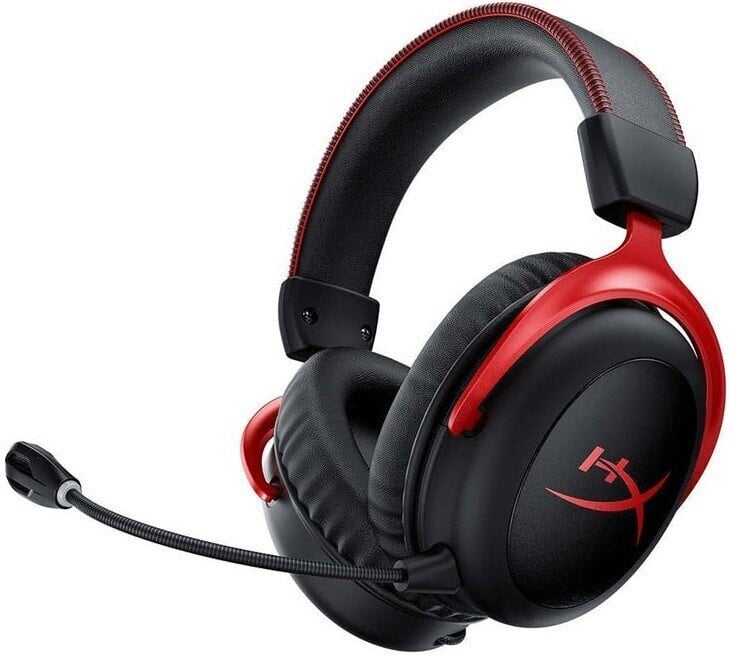 HyperX Cloud II (2) Wireless Red cena un informācija | Austiņas | 220.lv