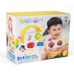 Сортировщик формы и обучающие бусины Lalaboom 8 частей, BL810 цена и информация | Игрушки для малышей | 220.lv