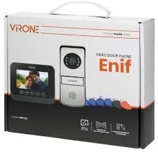 Videodomofona monitors “Virone Enif” VDP-62MV cena un informācija | Domofoni | 220.lv
