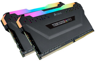 Corsair Vengeance RGB Pro 32GB (2 x 16GB) DDR4 DRAM 3600MHz C18 AMD Ryzen Memory Kit cena un informācija | Operatīvā atmiņa (RAM) | 220.lv