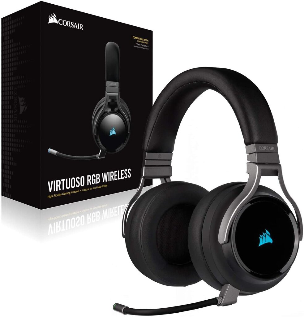 Corsair Virtuoso RGB Wireless cena un informācija | Austiņas | 220.lv