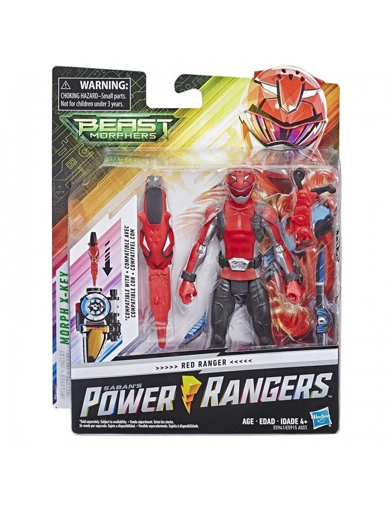 Фигурка с аксессуарами Hasbro Могучие рейнджеры (Power rangers) E5915 цена  | 220.lv