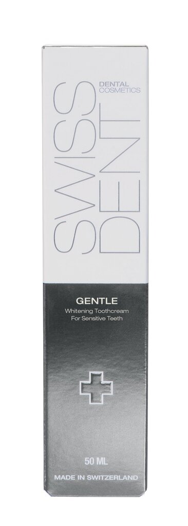 Swissdent GENTLE 50ml zobu pasta cena un informācija | Zobu pastas, birstes | 220.lv