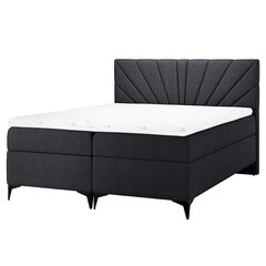 Кровать Selsey Tomene, 140x200 см, темно-серая цена и информация | Кровати | 220.lv