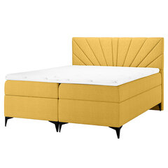 Кровать Selsey Tomene, 160x200 см, желтая цена и информация | Кровати | 220.lv