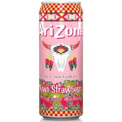 Atspirdzinošs dzēriens ar kivi un zemeņu garšu AriZona Kiwi &amp; Strawberry, 680 ml cena un informācija | Atsvaidzinoši dzērieni | 220.lv