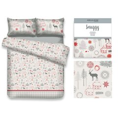 AmeliaHome рождественский комплект постельного белья Snuggy Lappi, 160x200, 3 шт. цена и информация | Комплекты постельного белья | 220.lv