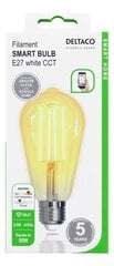 LED spuldze Deltaco Smart Home SH-LFE27ST64 цена и информация | Лампочки | 220.lv