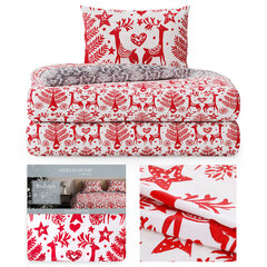 AmeliaHome gultas veļas komplekts Snuggy Rudolph, 135x200, 2 daļas цена и информация | Постельное белье | 220.lv
