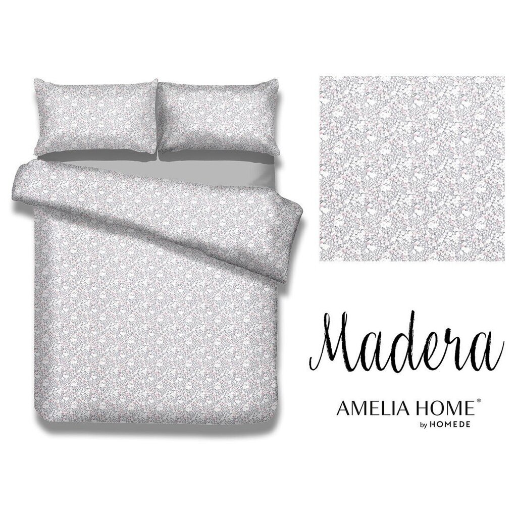 AmeliaHome gultas veļas komplekts Madera Lovely Morning, 200x200, 3 daļas cena un informācija | Gultas veļas komplekti | 220.lv