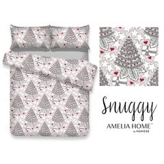 AmeliaHome gultas veļas komplekts Snuggy Merry, 155x220, 2 daļas цена и информация | Постельное белье | 220.lv