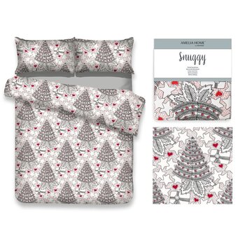 AmeliaHome комплект постельного белья Snuggy Merry, 155x220, 2 части цена и информация | Комплекты постельного белья | 220.lv